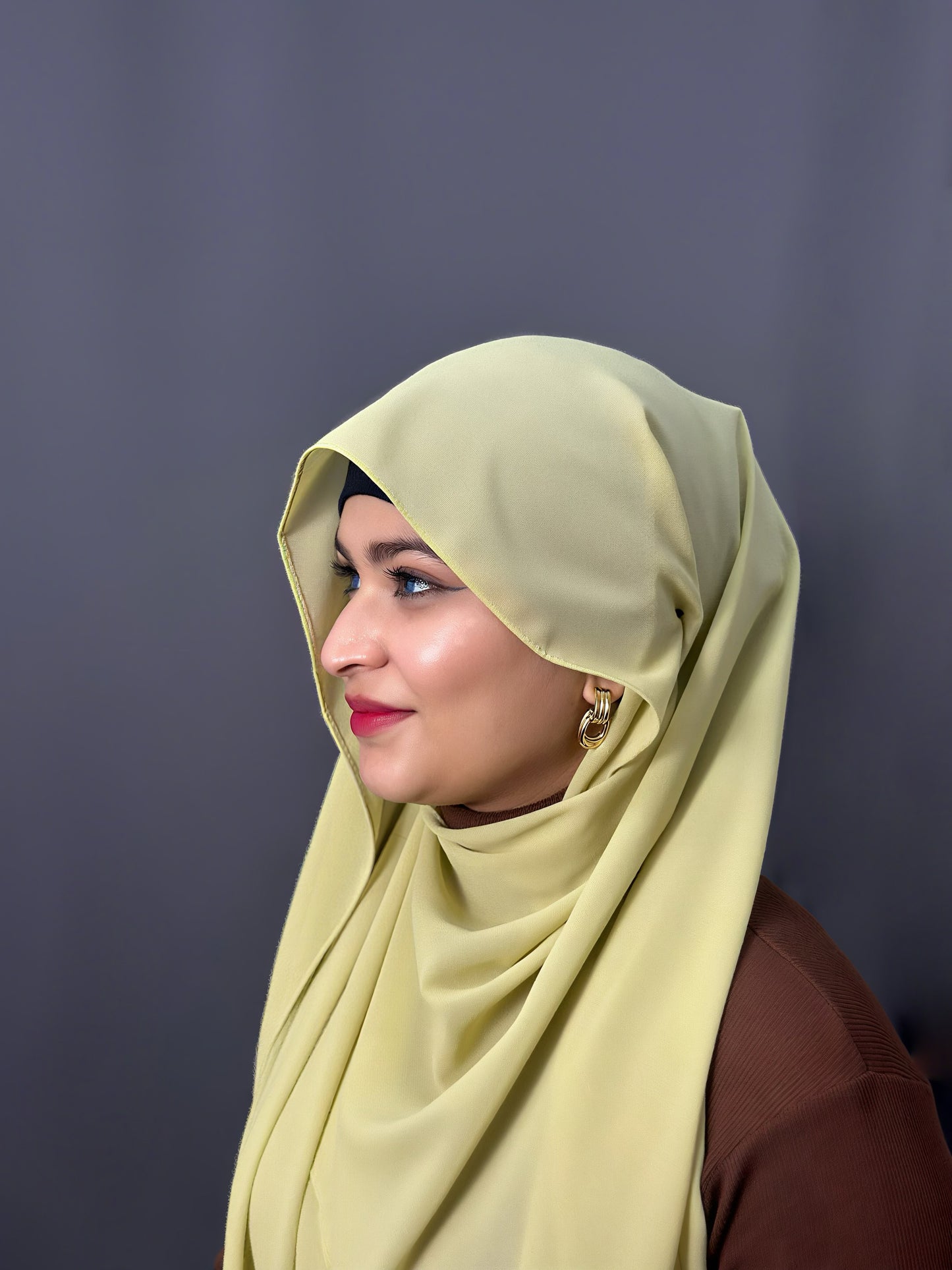 LUXE GEORGETTE- LEMON