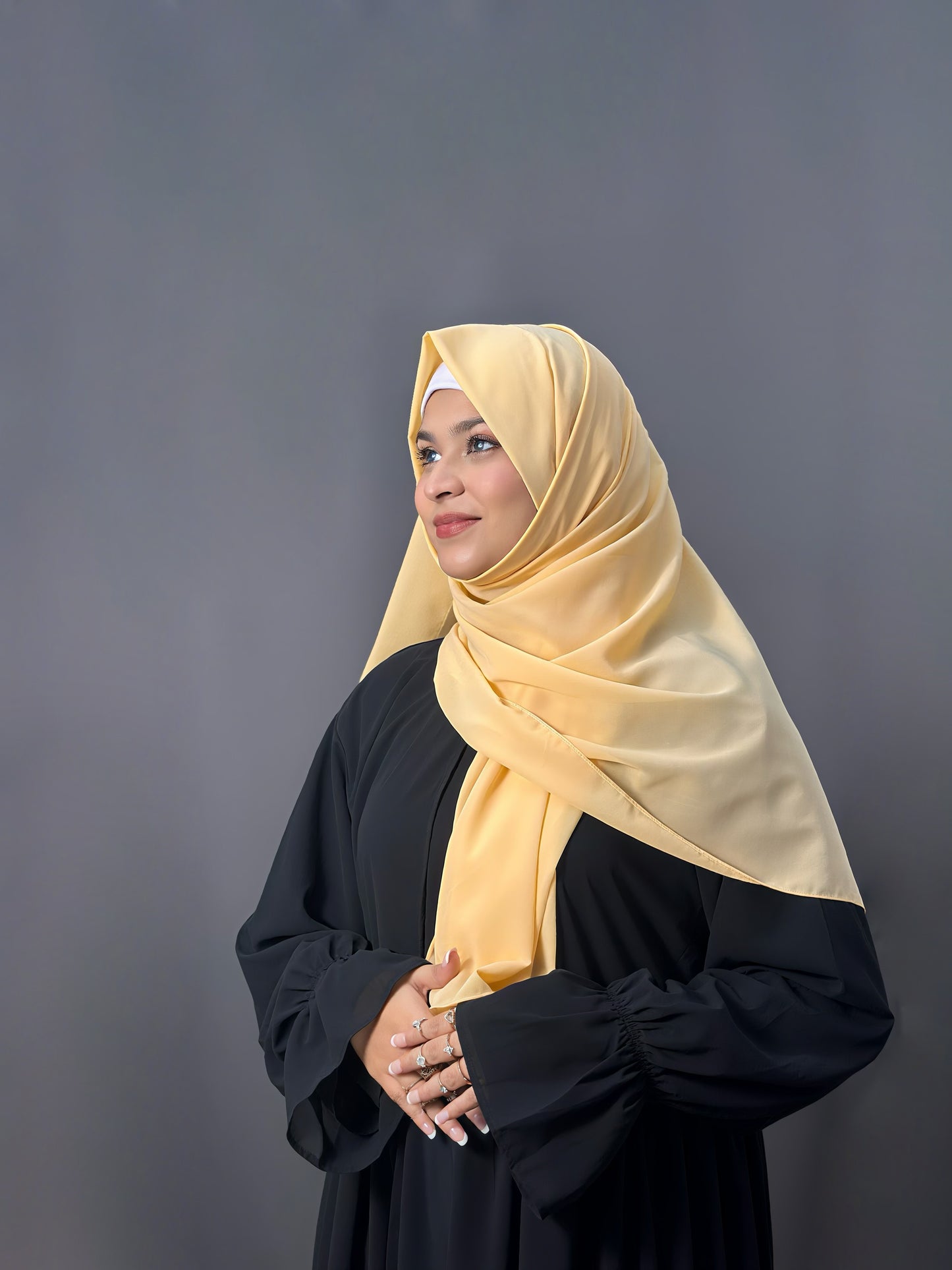 LUXE GEORGETTE- CREAM