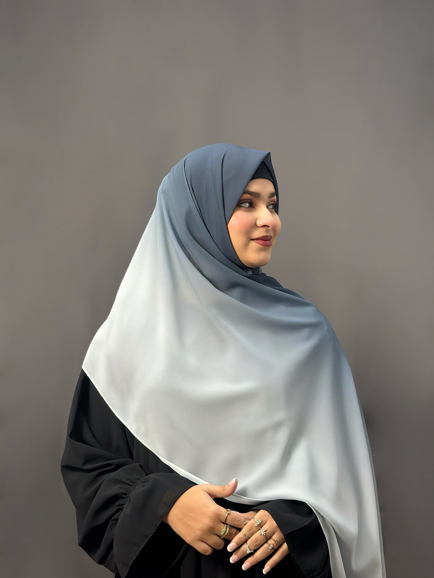 OMBRE GEORGETTE- BLUSIH