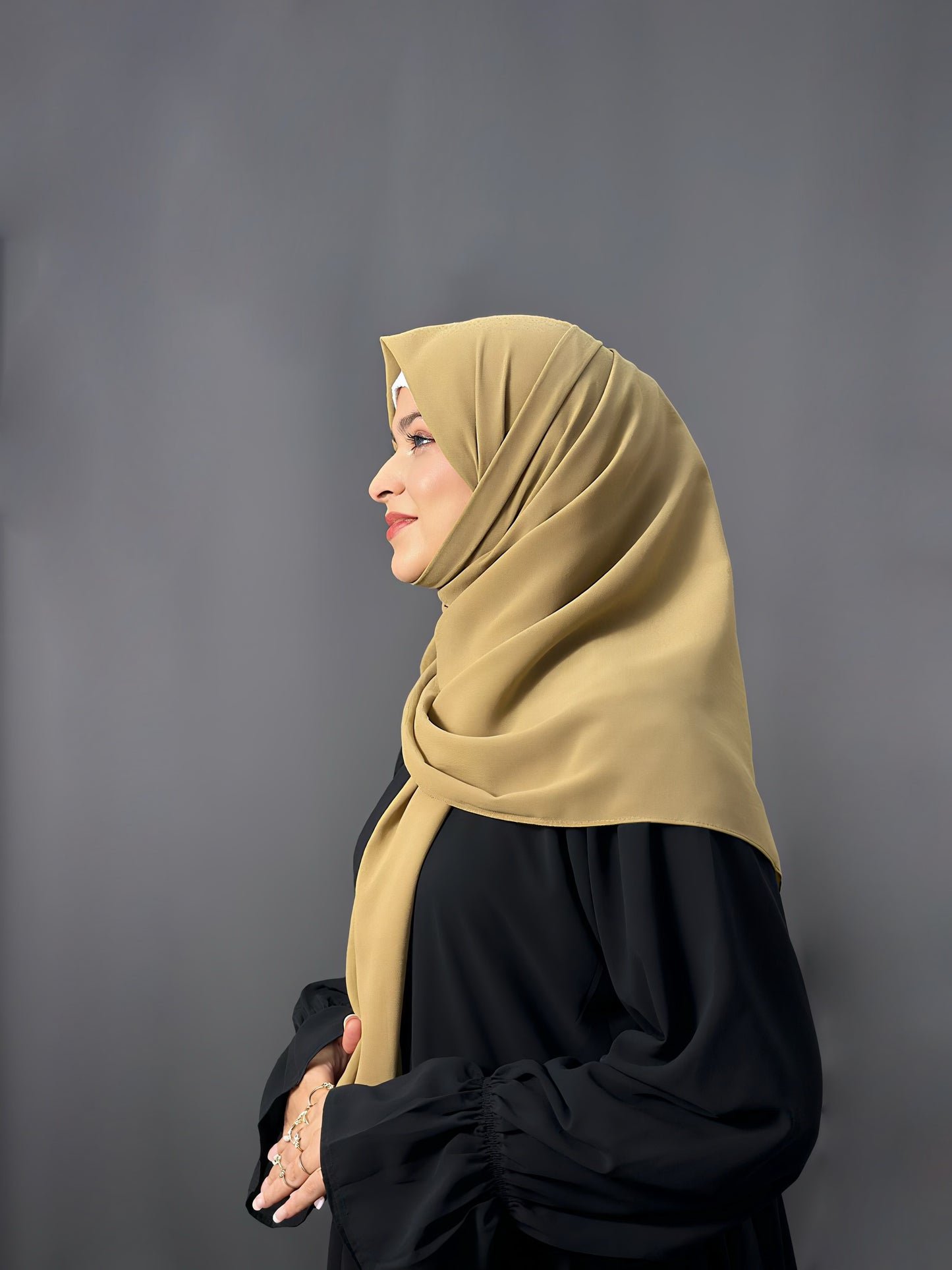 LUXE GEORGETTE- BEIGE