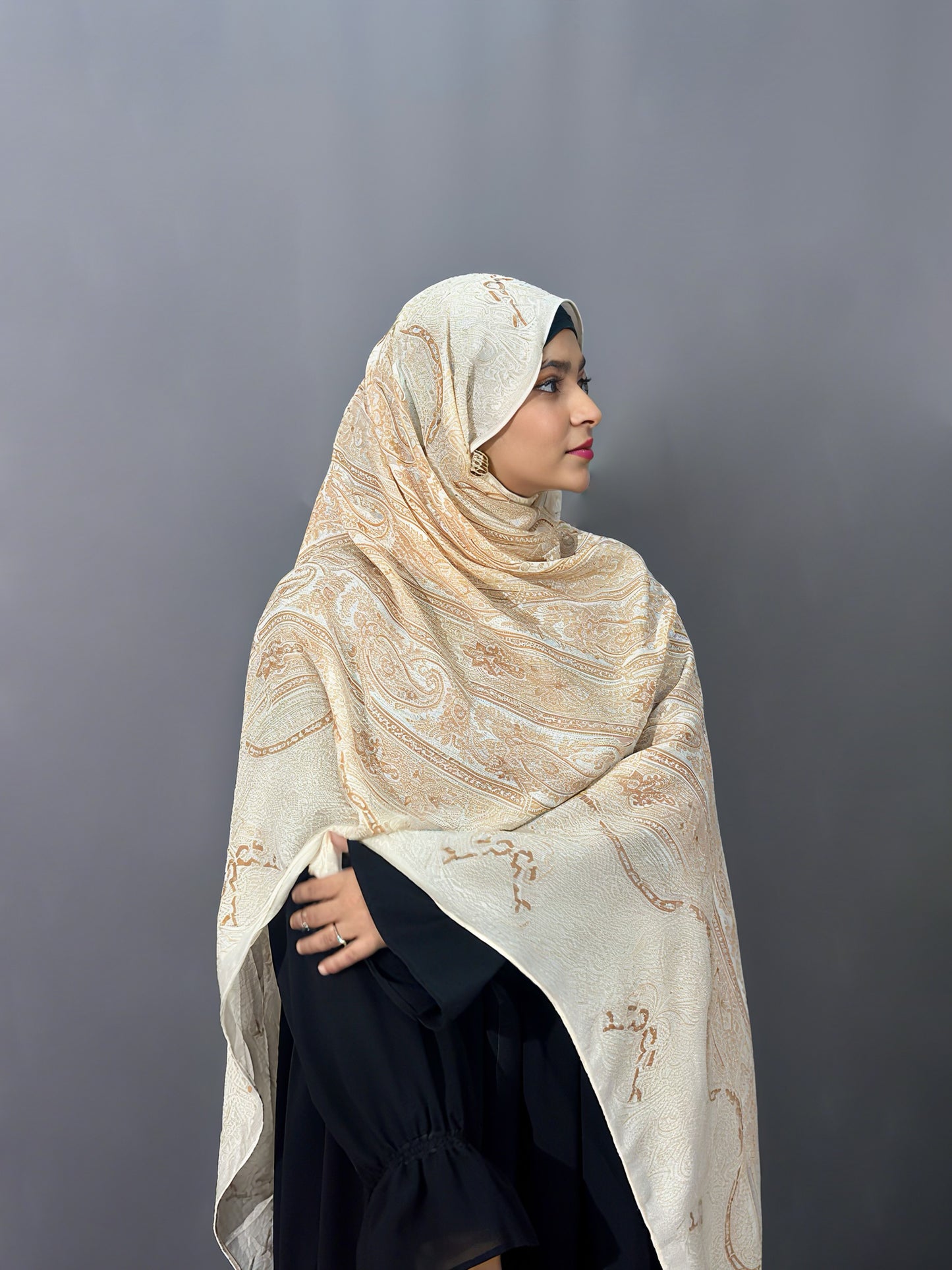 PASHMINA- BEIGE CARAMEL