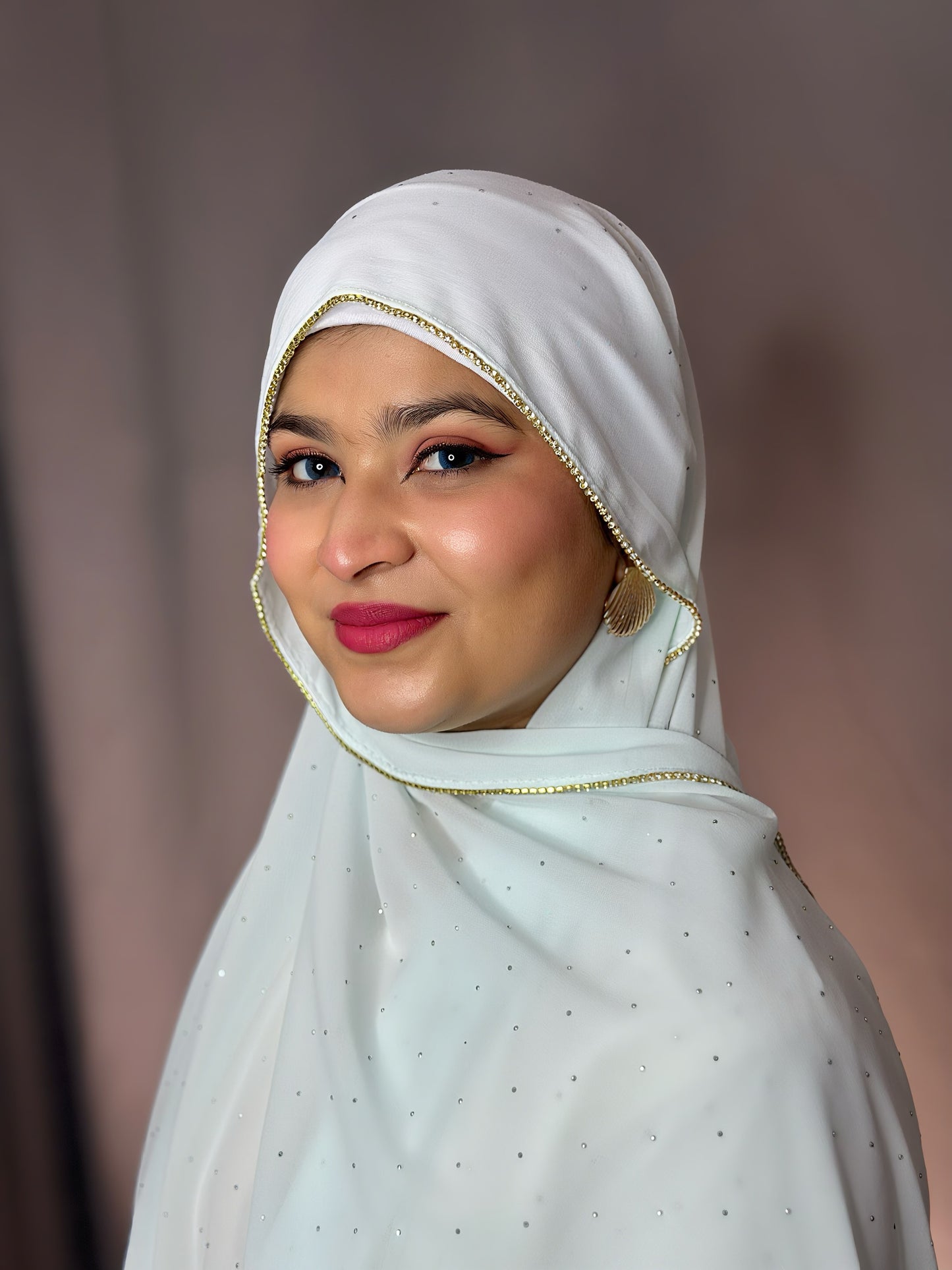 RHINESTONE- SKY BLUE