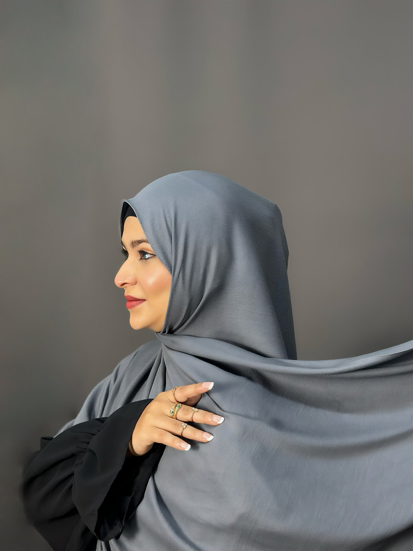 MODAL HIJAB- GREY