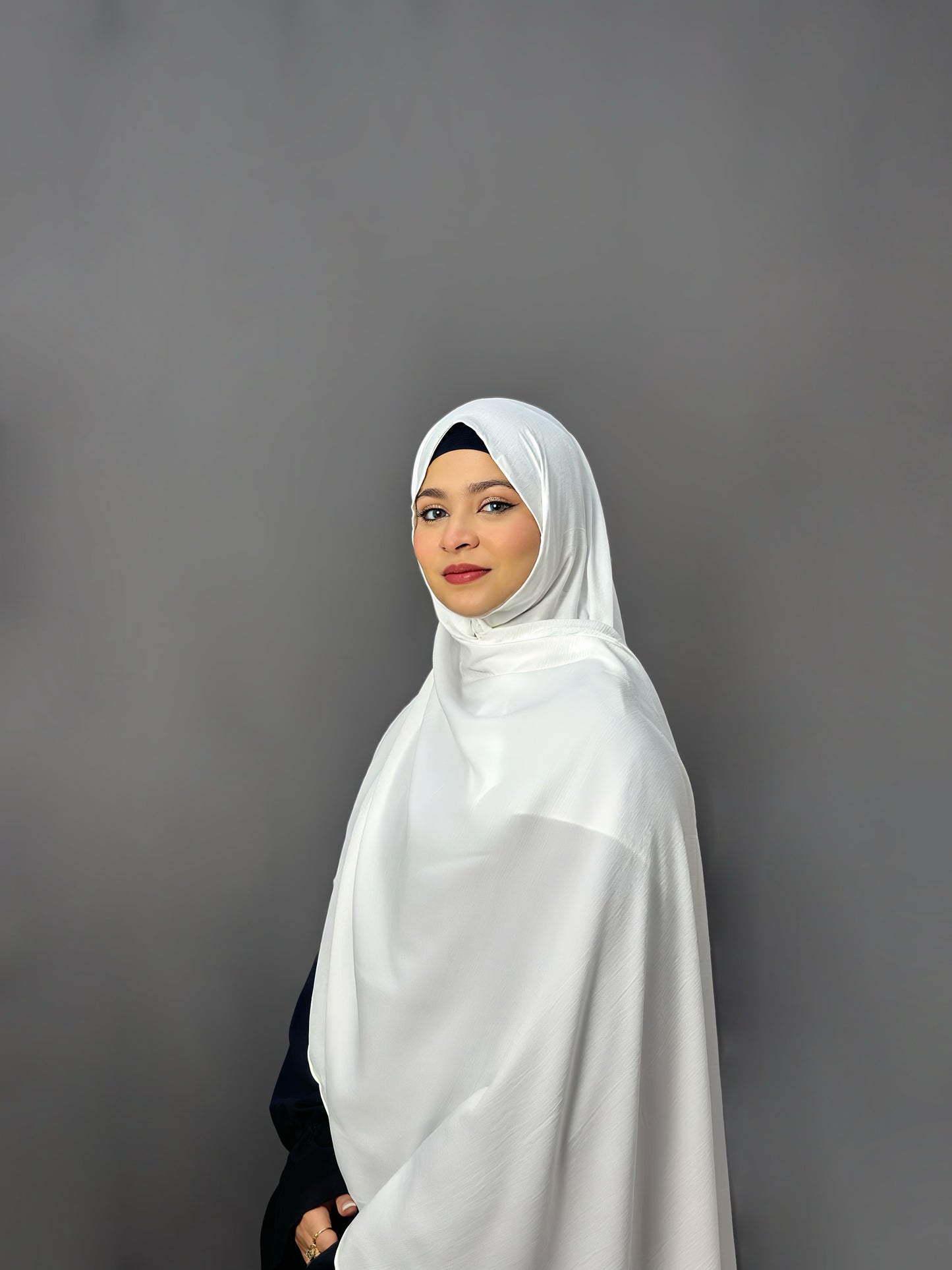 MODAL HIJAB- WHITE