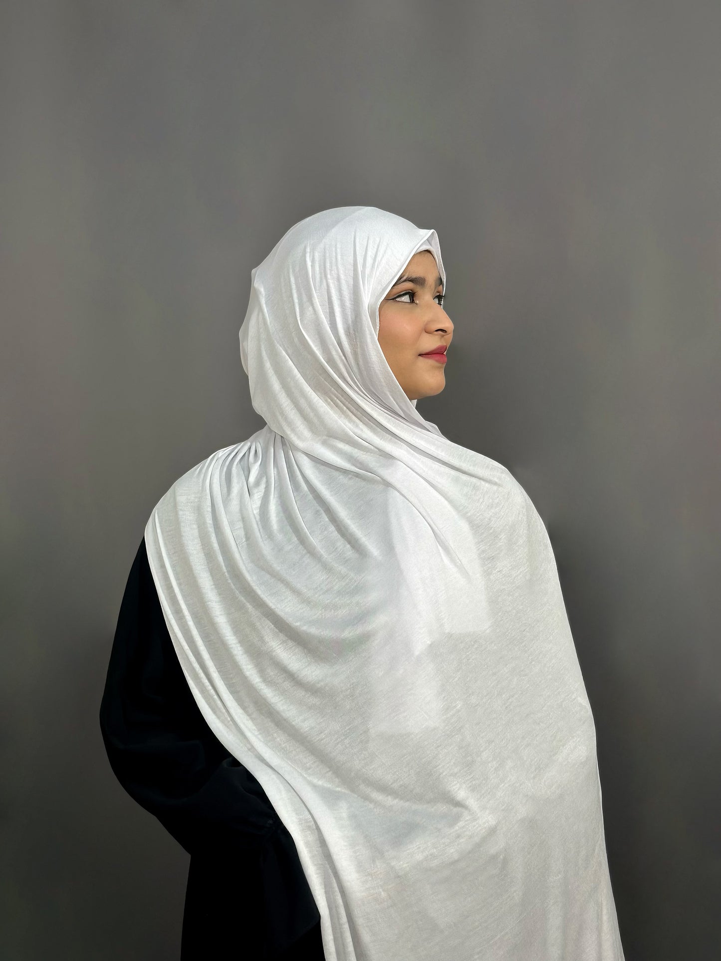 BAMBOO JERSEY HIJAB- WHITE