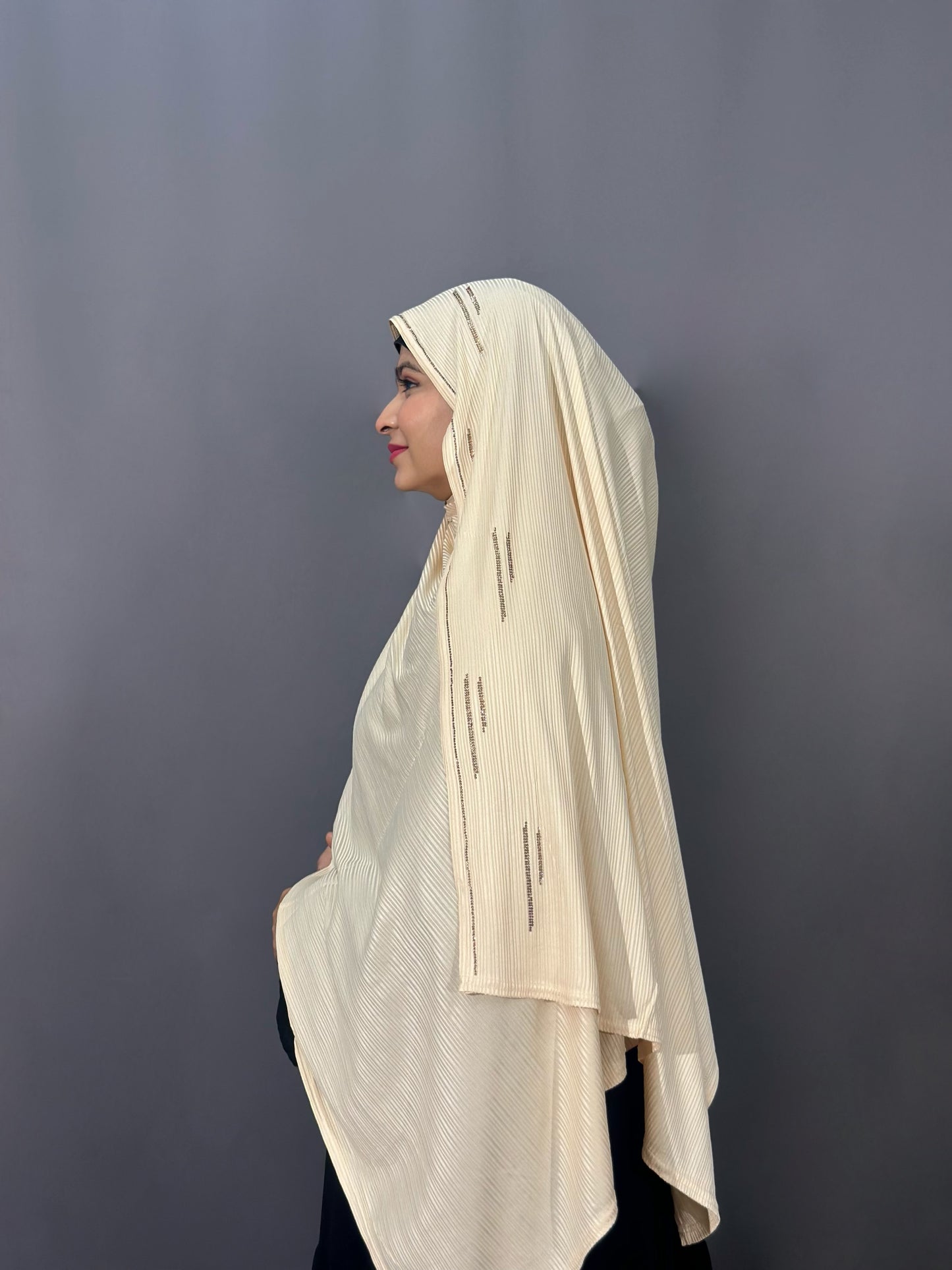 DIAMOND RIBBED JERSEY HIJAB