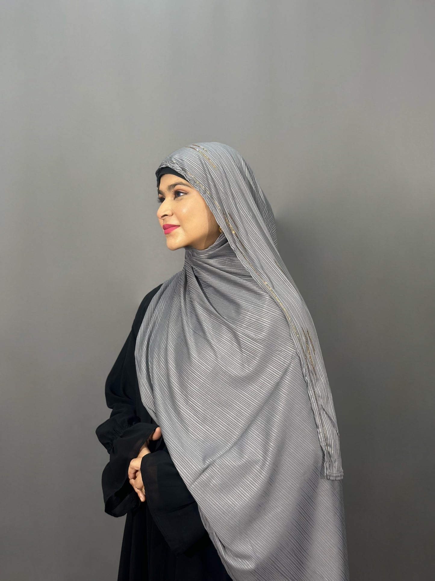DIAMOND RIBBED JERSEY HIJAB