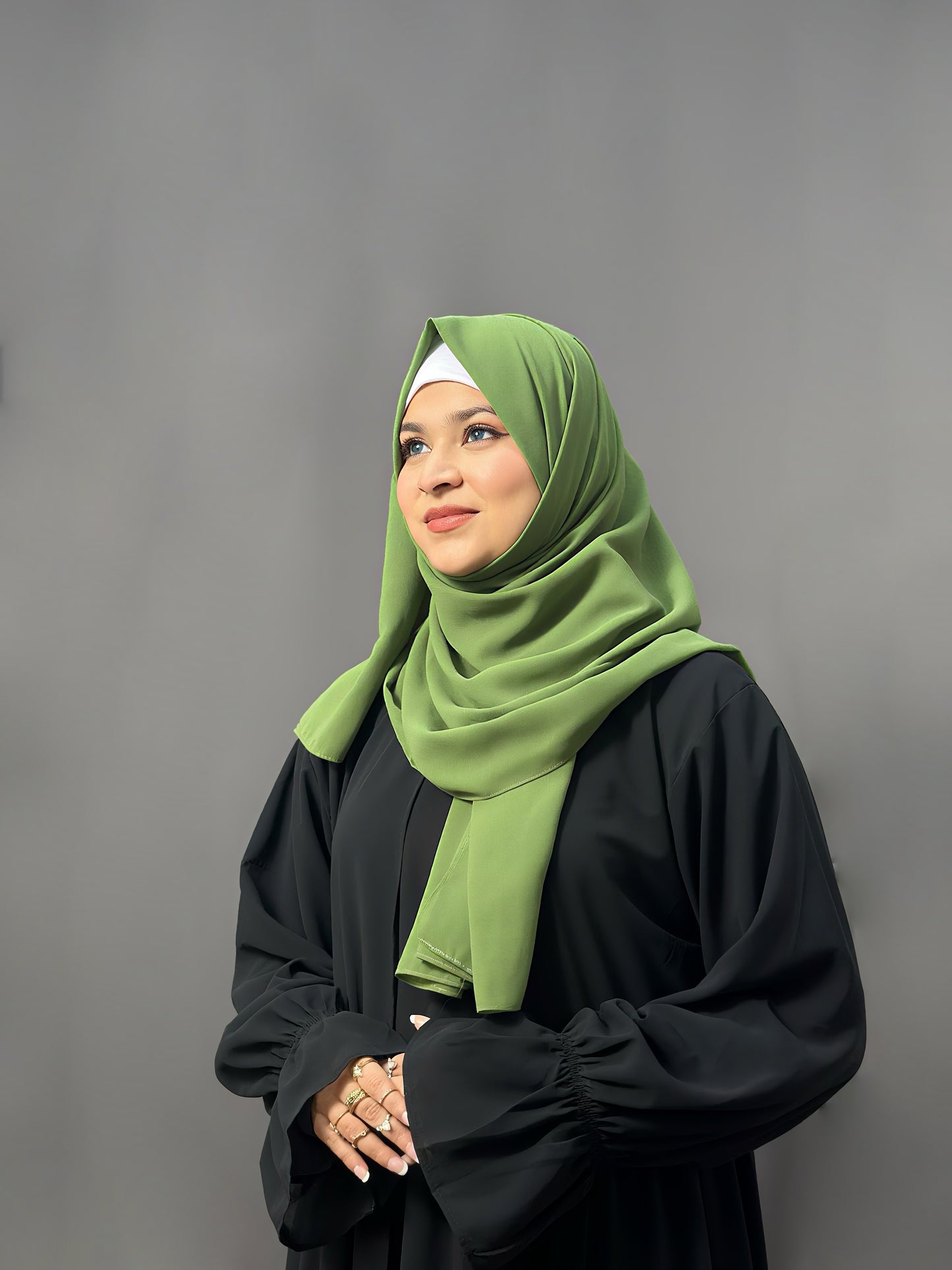 LUXE GEORGETTE- MATCHA