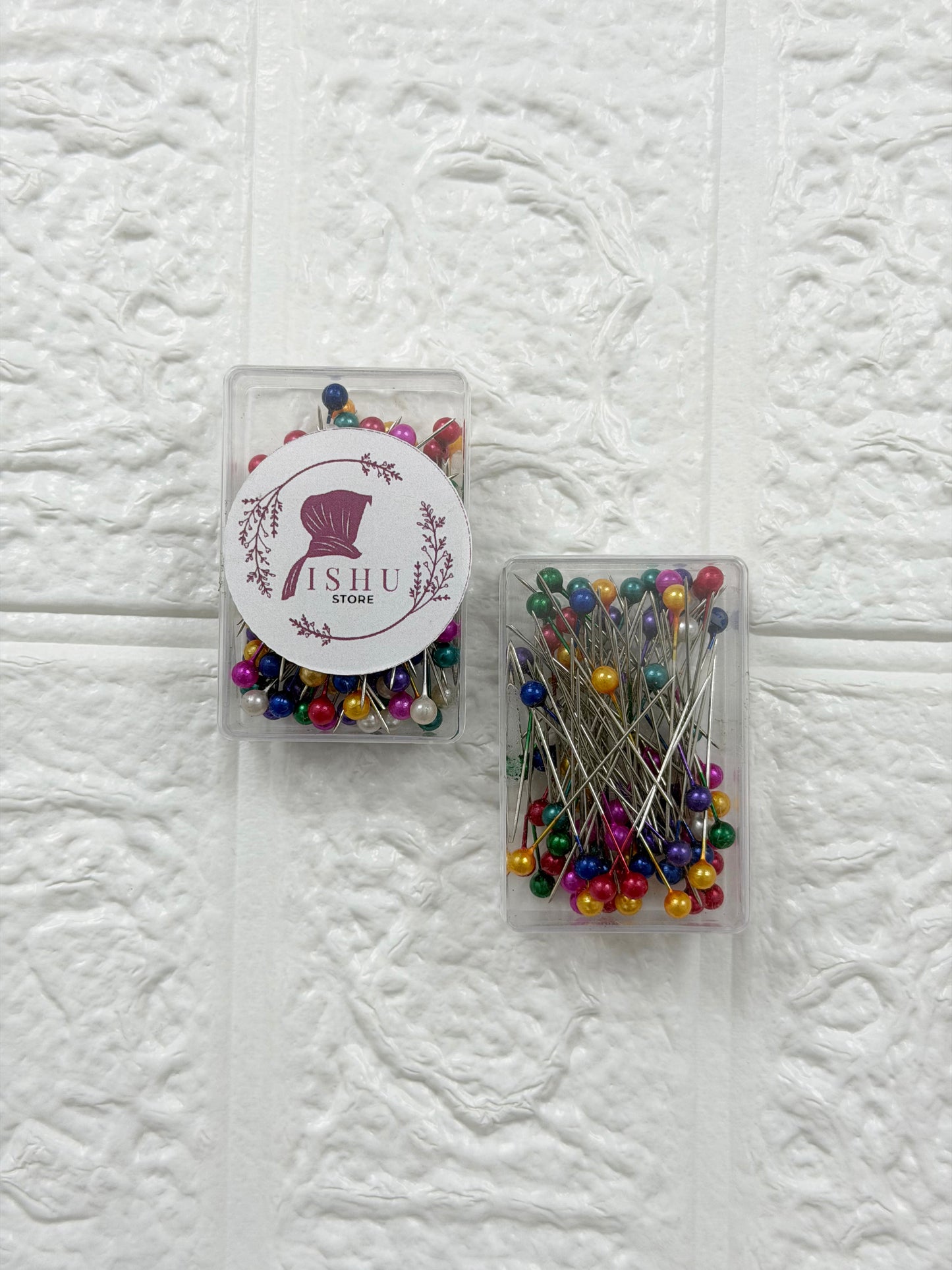 COLORFUL STRAIGHT PIN BOX(100PC)