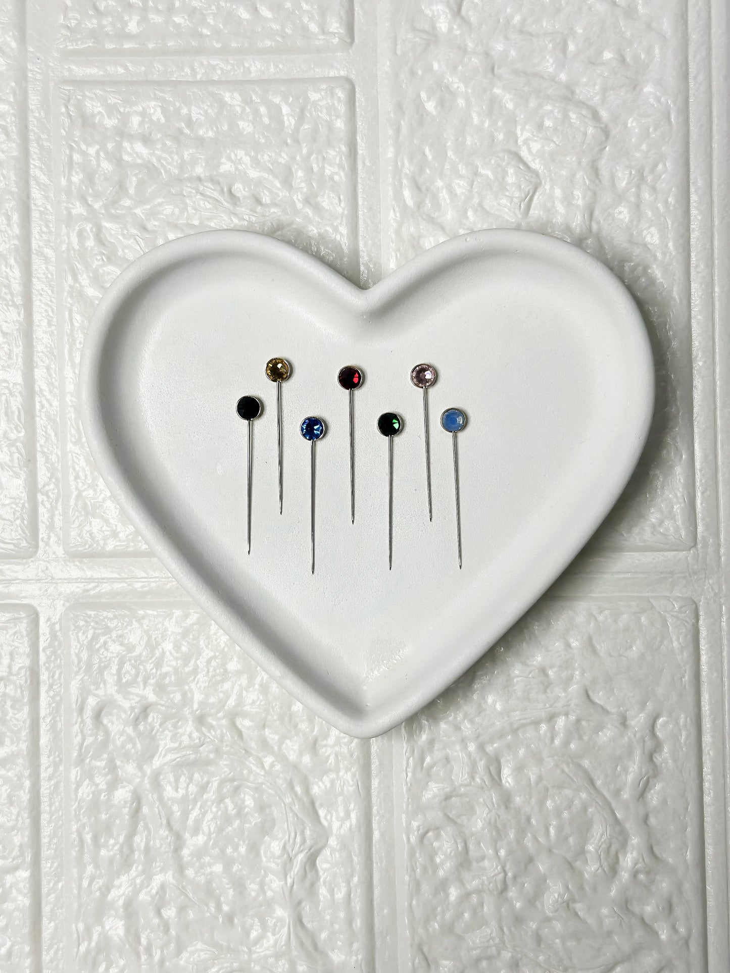 CRYSTAL PIN- RANI(Pack of 7)