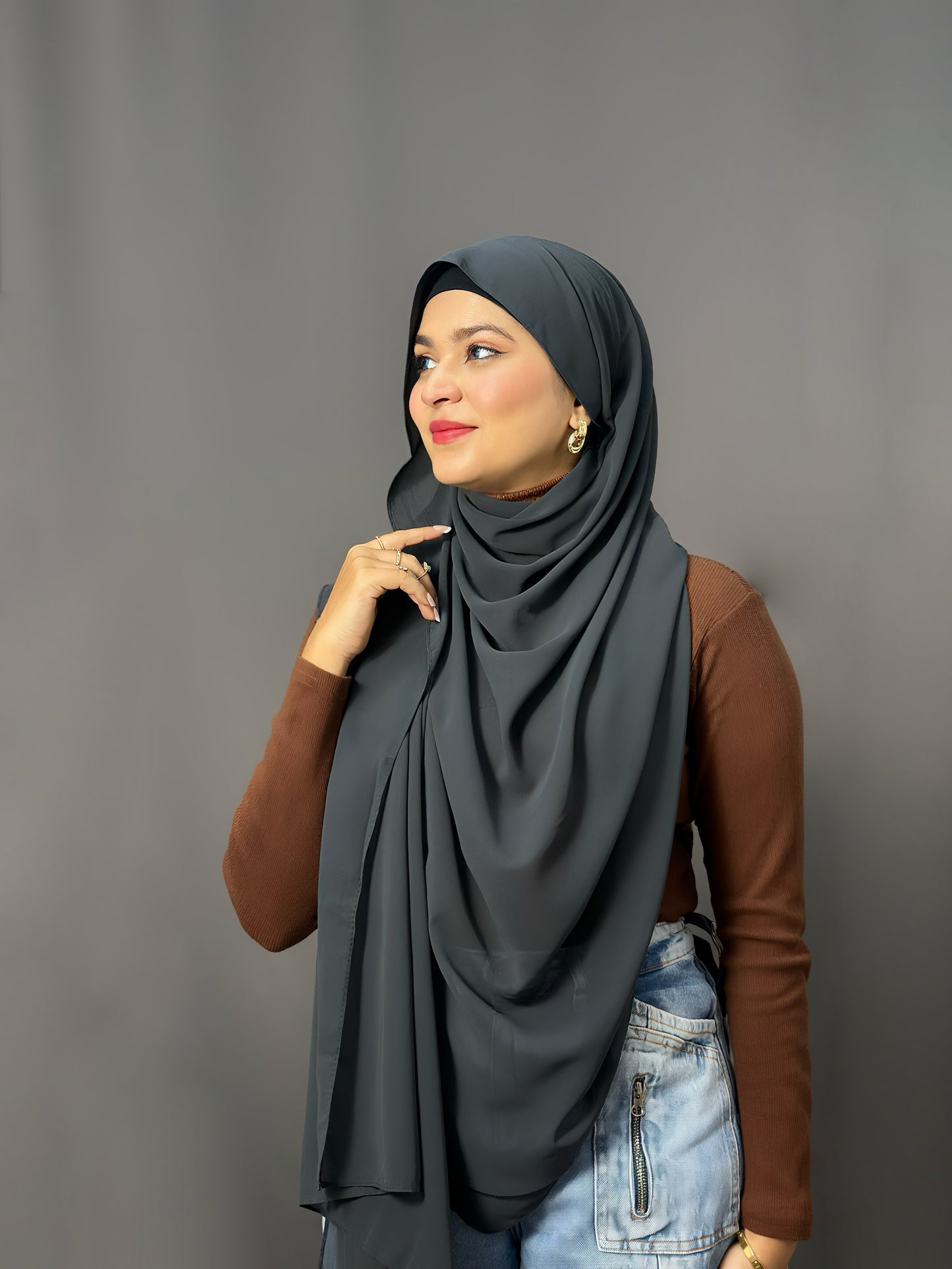Luxe Georgette Hijab