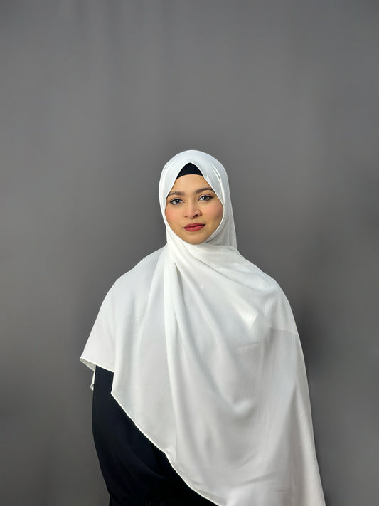 MODAL HIJAB- WHITE