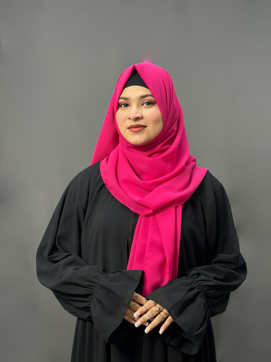 LUXE GEORGETTE- RANI PINK