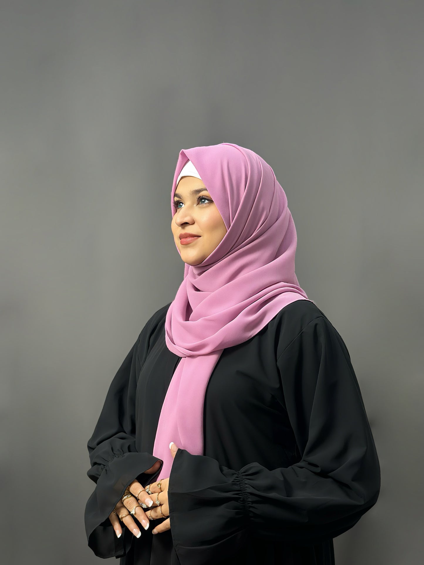 CHIFFON- MAUVE PINK
