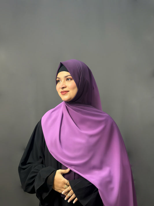 OMBRE GEORGETTE- PURPLE