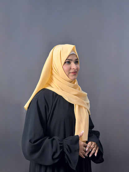 LUXE GEORGETTE- CREAM