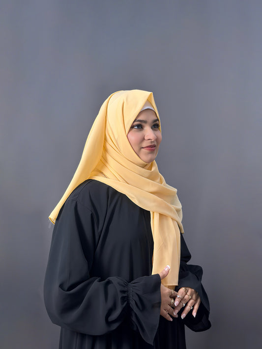 LUXE GEORGETTE- CREAM