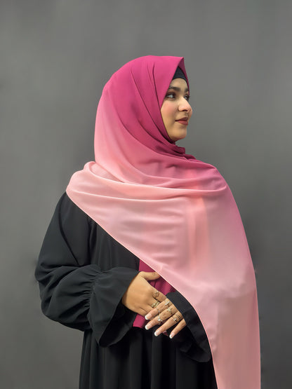 OMBRE GEORGETTE- MAUVE
