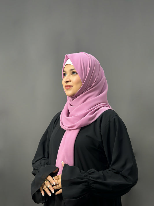 CHIFFON- MAUVE PINK