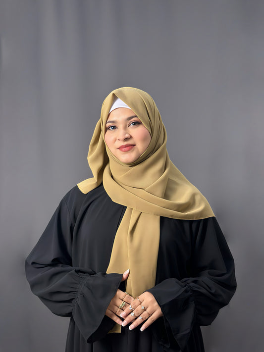 LUXE GEORGETTE- BEIGE