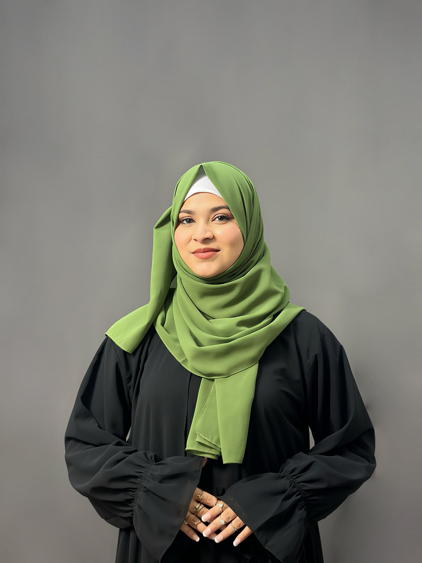 LUXE GEORGETTE- MATCHA