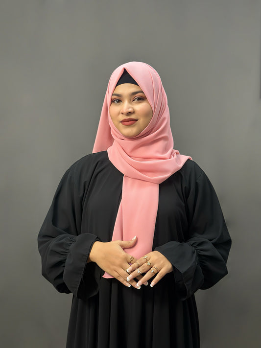 LUXE GEORGETTE- ROSE PINK