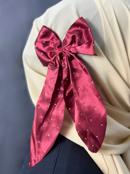 BOW DIAMOND CLIP