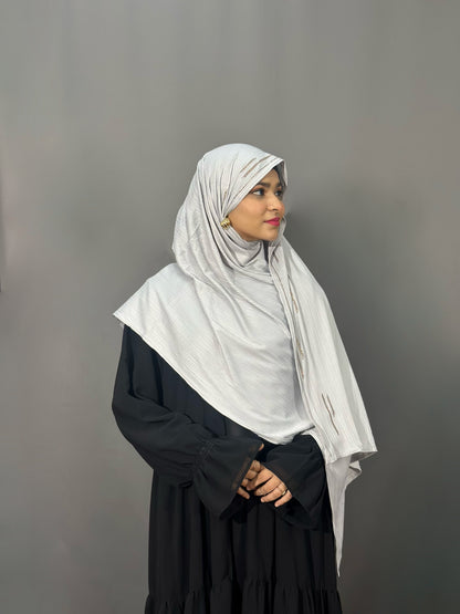 DIAMOND RIBBED JERSEY HIJAB