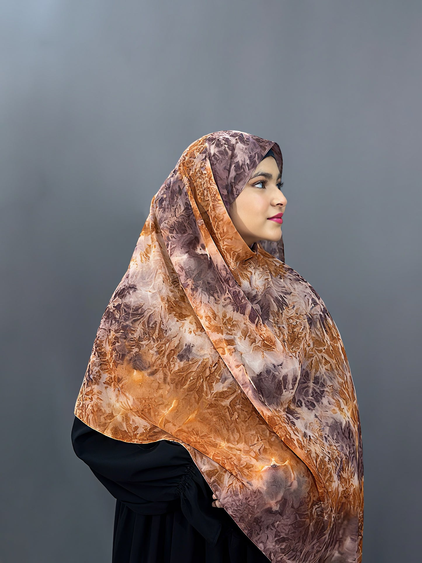 TIE DIE CHIFFON-SUNFLOWER