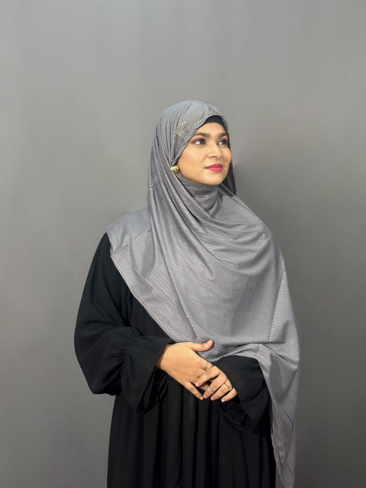 DIAMOND RIBBED JERSEY HIJAB