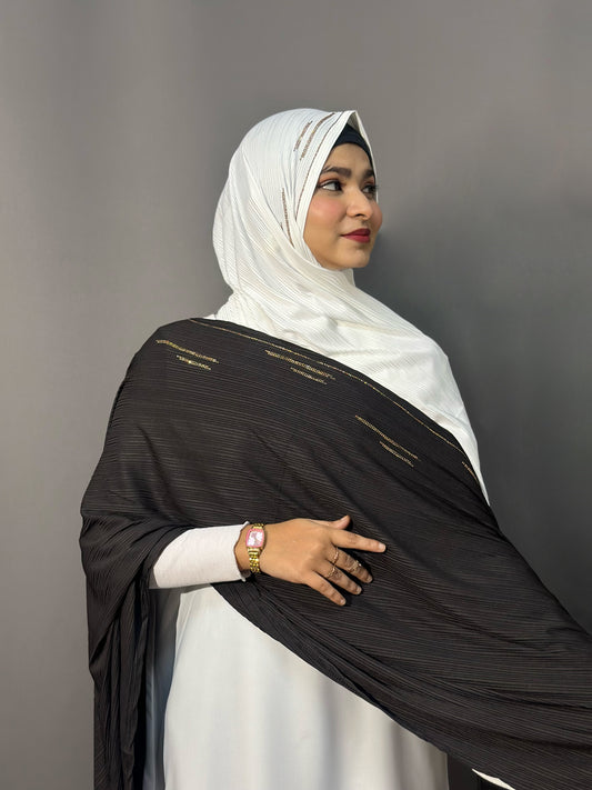 DIAMOND RIBBED JERSEY HIJAB