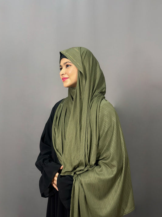 DIAMOND RIBBED JERSEY HIJAB