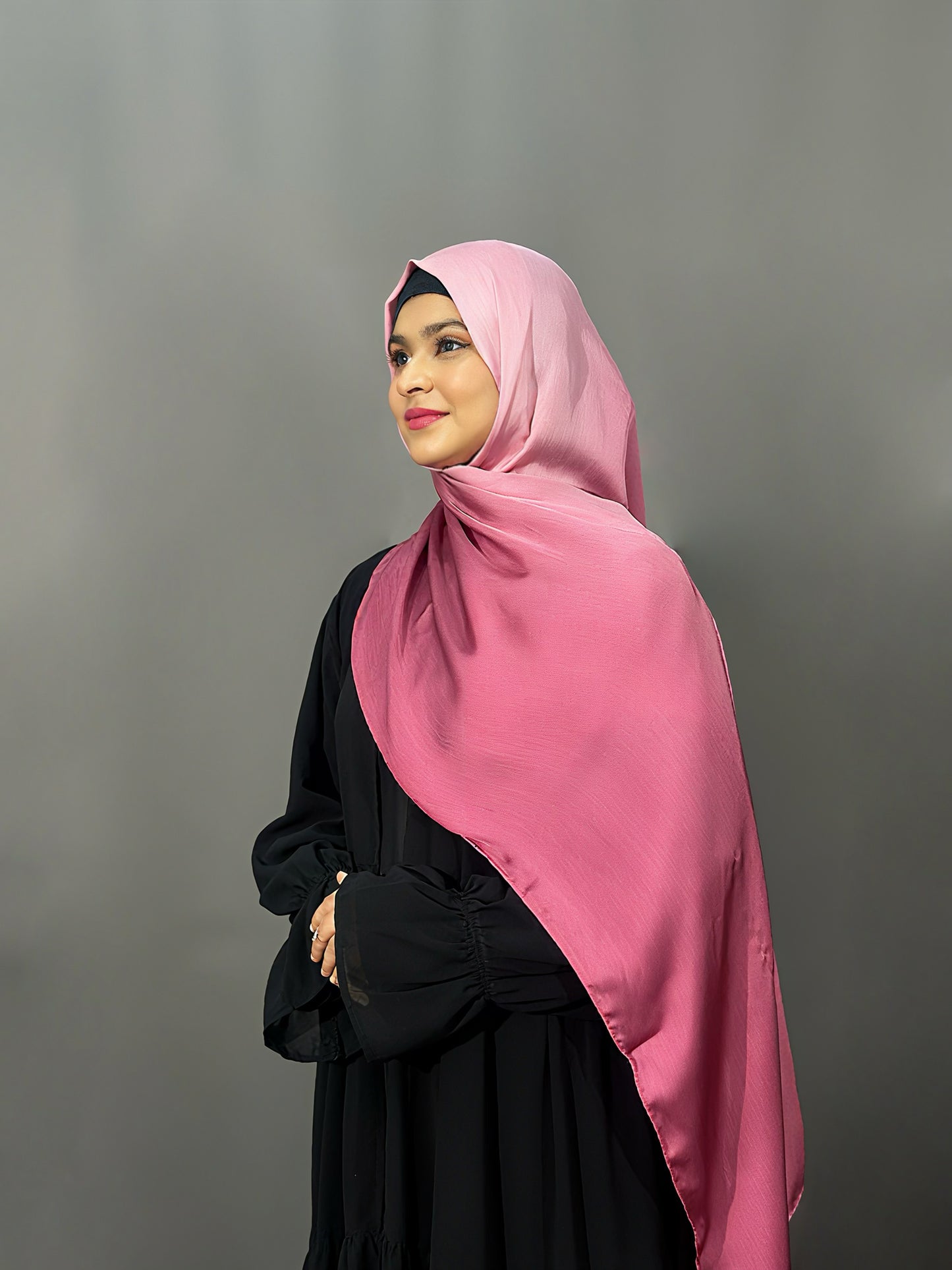 OMBRE SATIN HIJAB