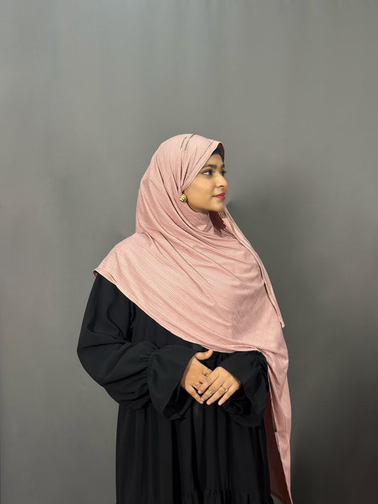 DIAMOND RIBBED JERSEY HIJAB