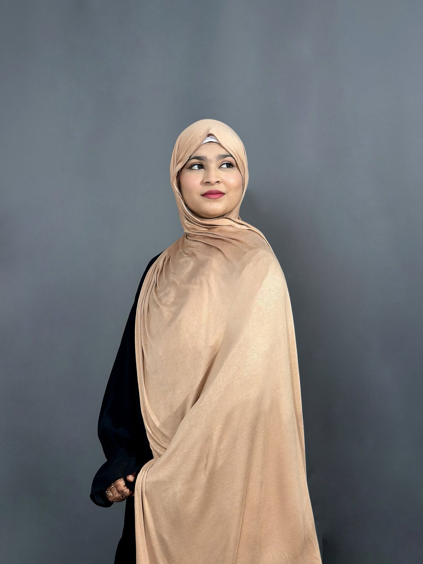 BAMBOO JERSEY HIJAB- BISCUIT