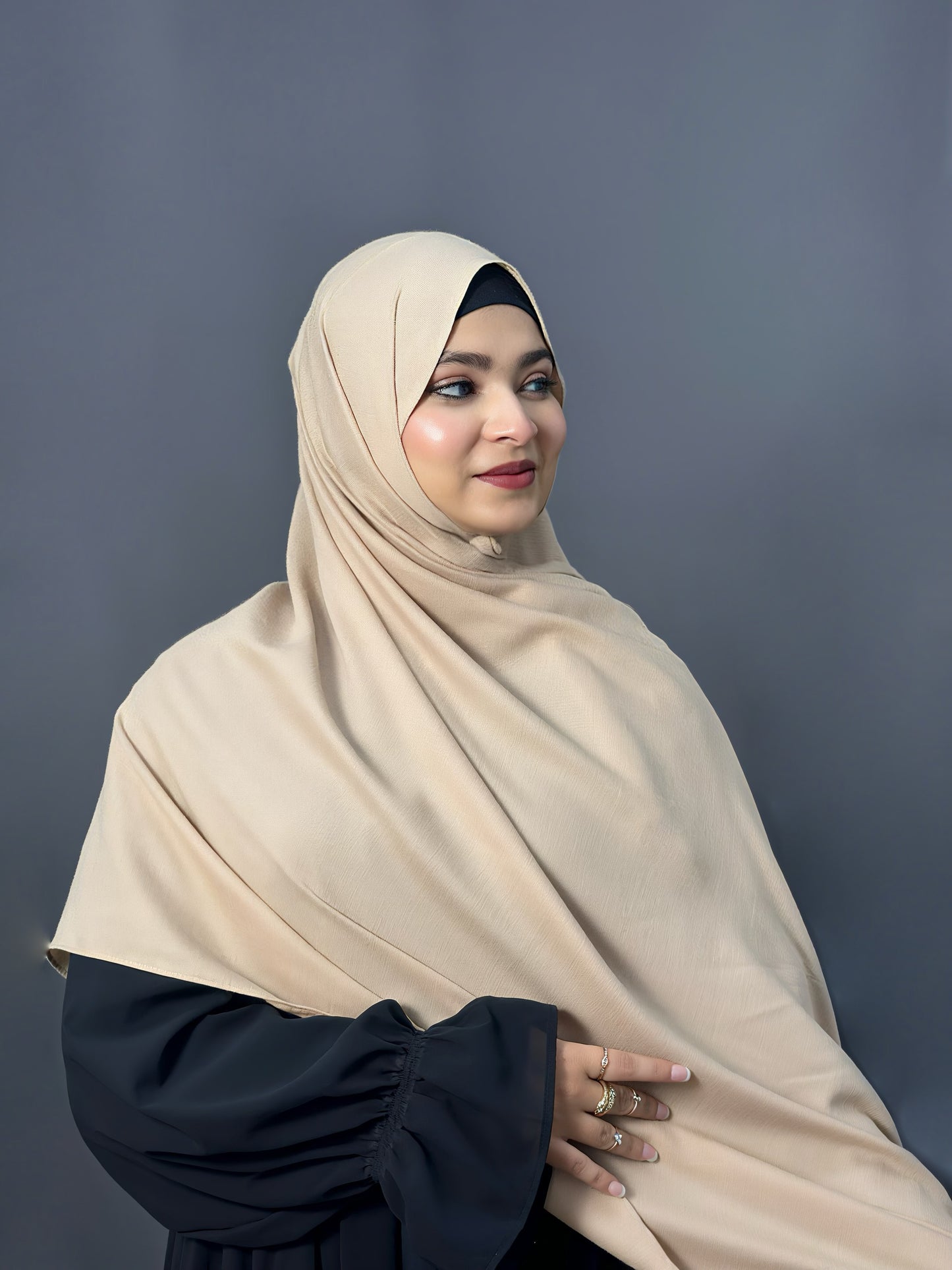 MODAL HIJAB- BEIGE