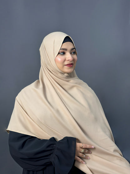 MODAL HIJAB- BEIGE