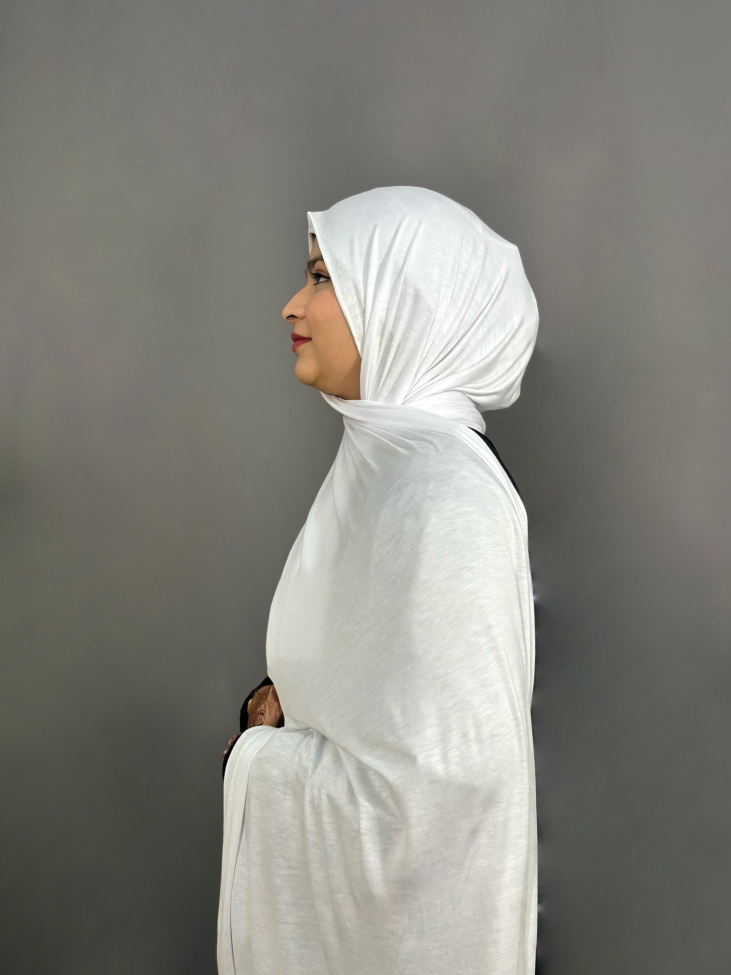 BAMBOO JERSEY HIJAB- WHITE