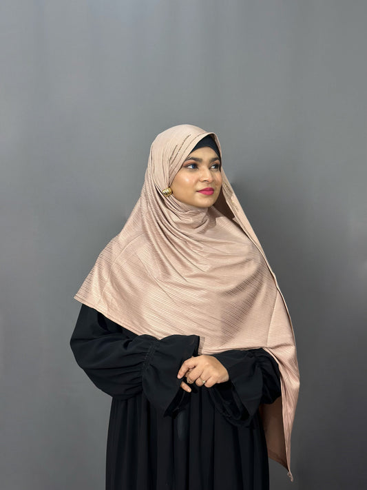 DIAMOND RIBBED JERSEY- STONE