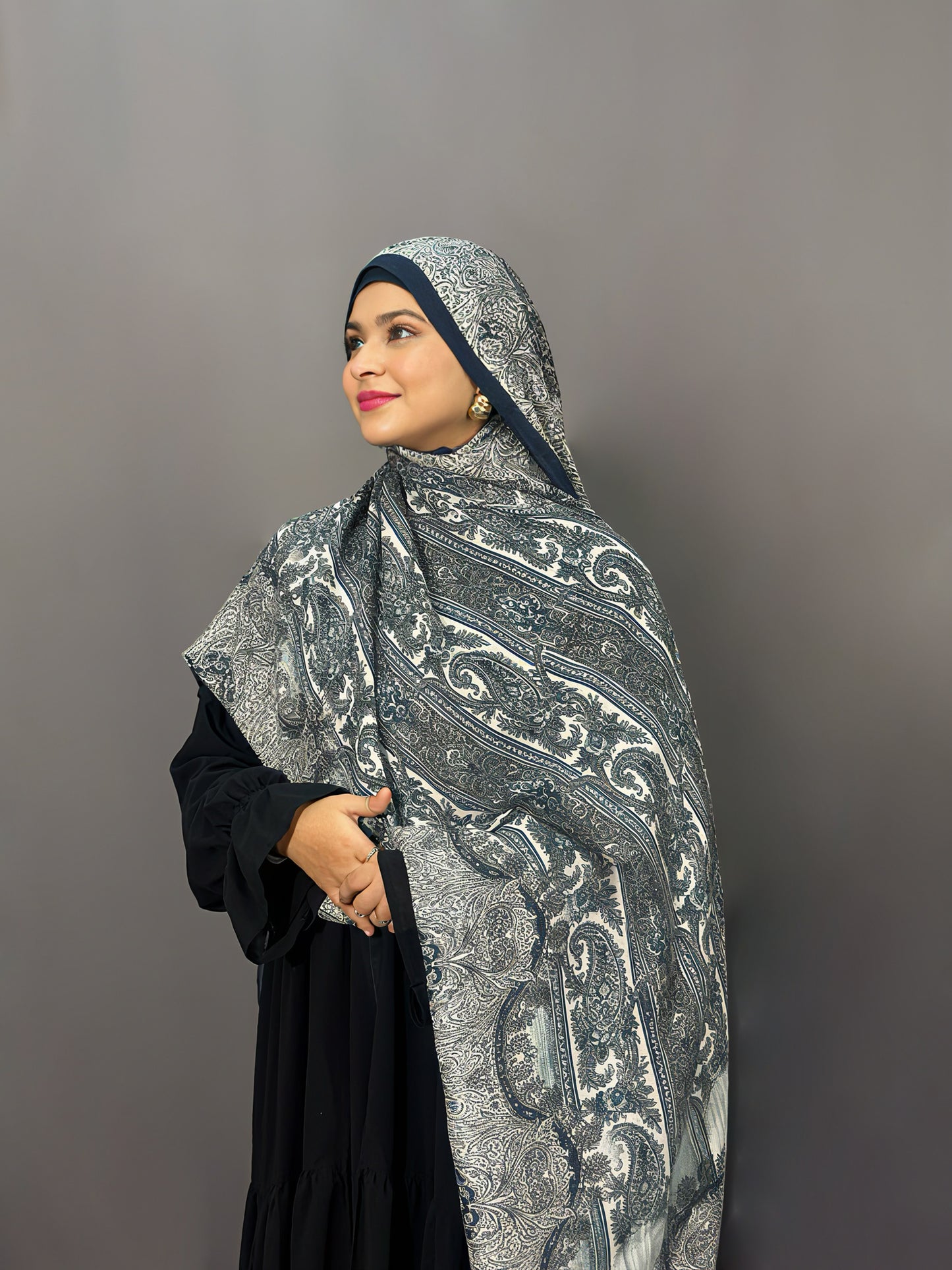 PASHMINA- DEEP BLUISH