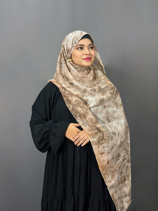 TIE DIE CHIFFON- STONE