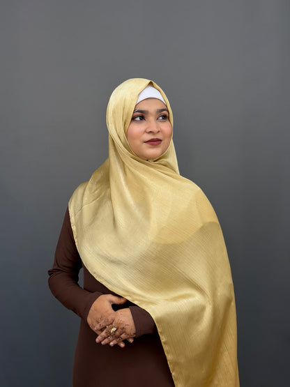 MUNA SATIN HIJAB- SUNLIT