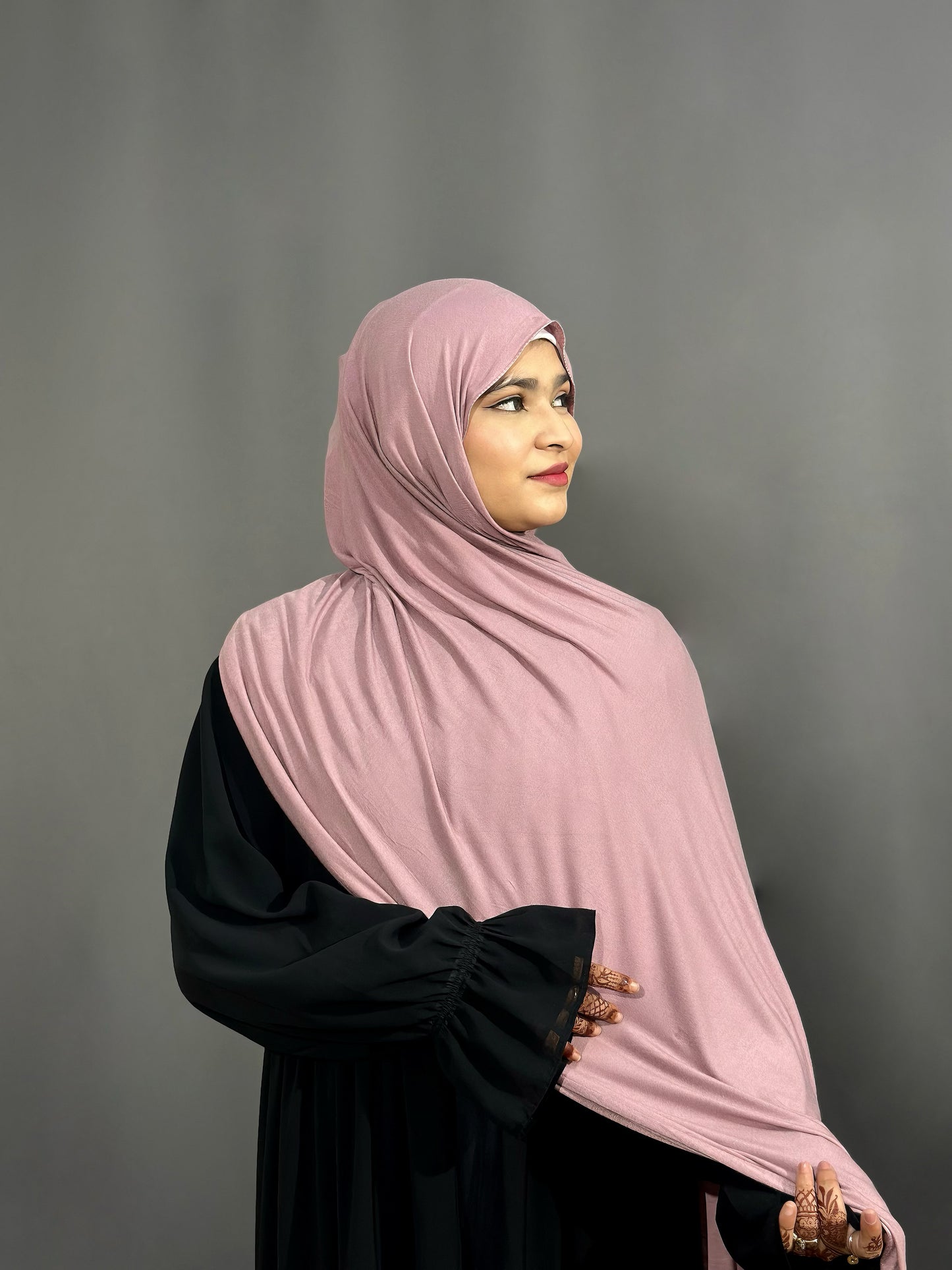 BAMBOO JERSEY HIJAB- BLUSH