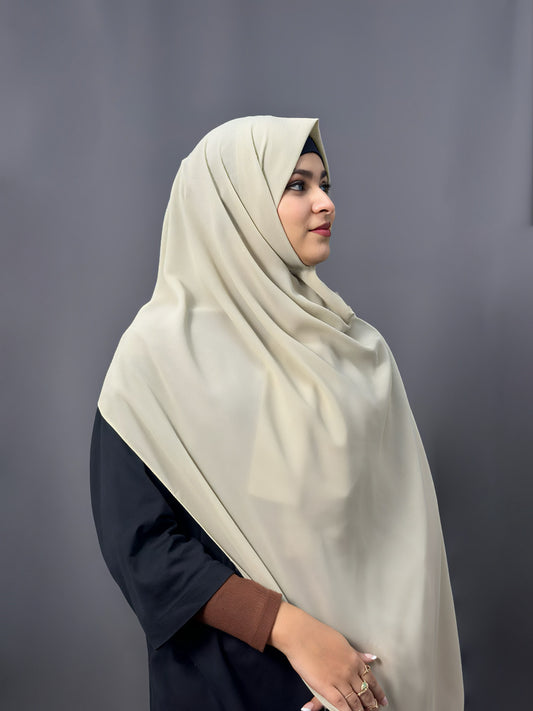 LUXE GEORGETTE- KHAKI