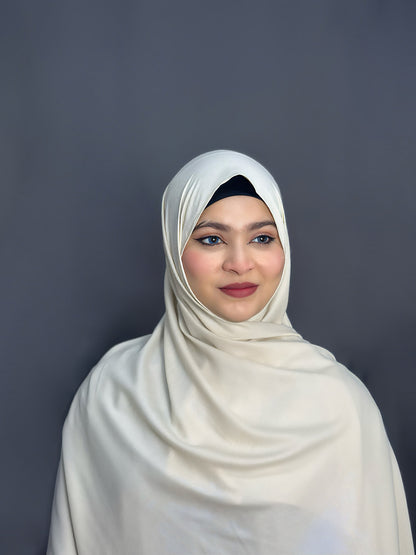 MODAL HIJAB- LIGHT BEIGE