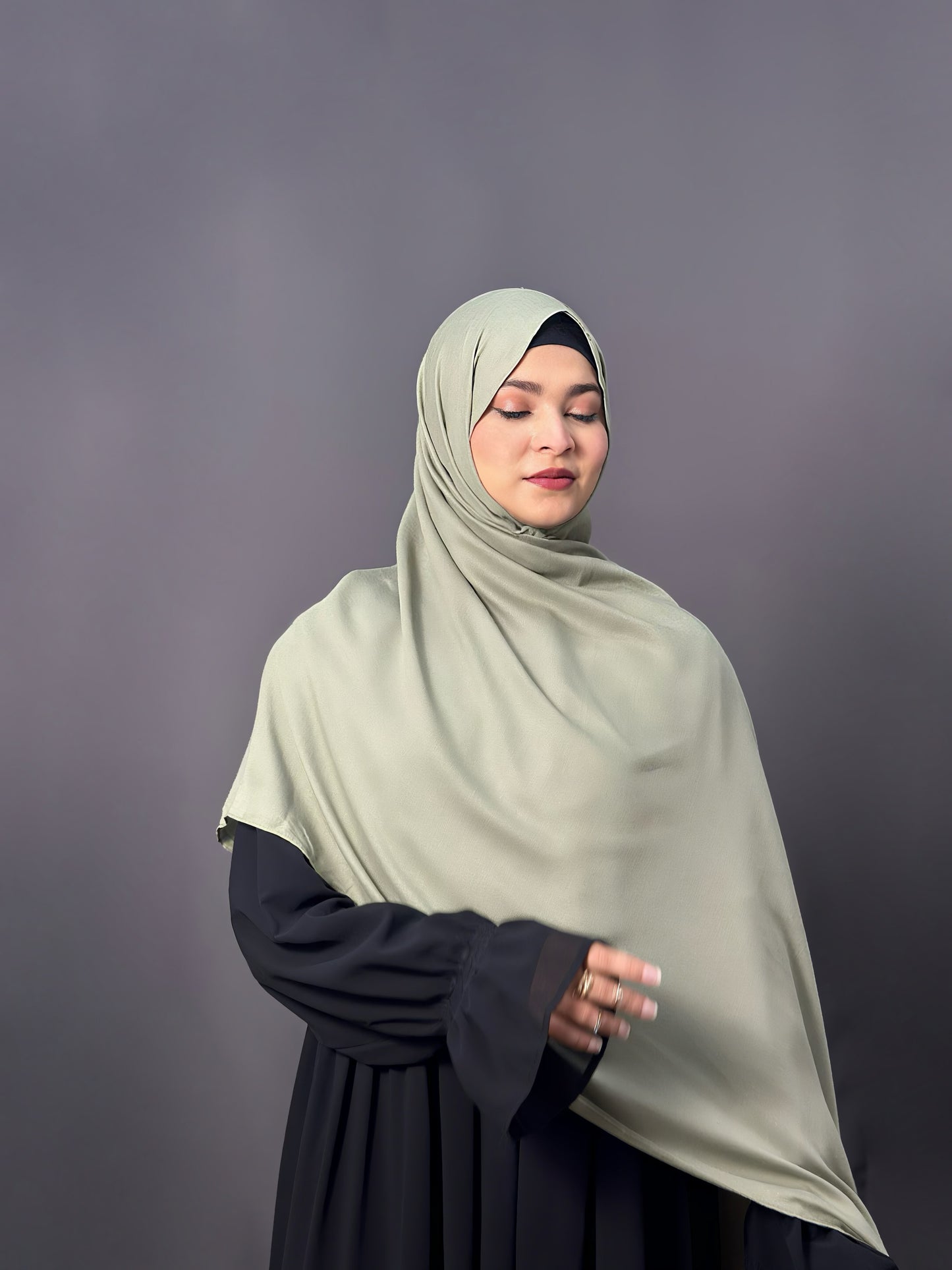 MODAL HIJAB- OLIVE