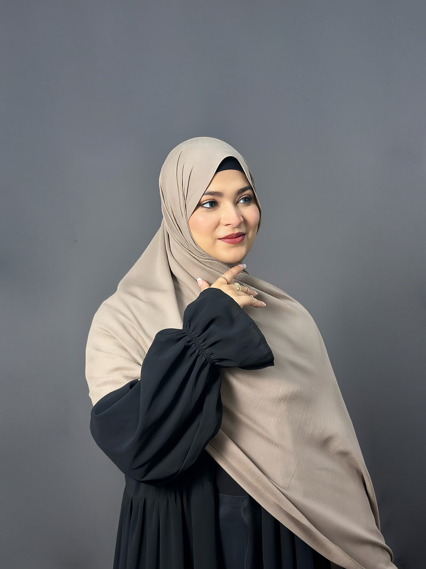 MODAL HIJAB- KHAKI