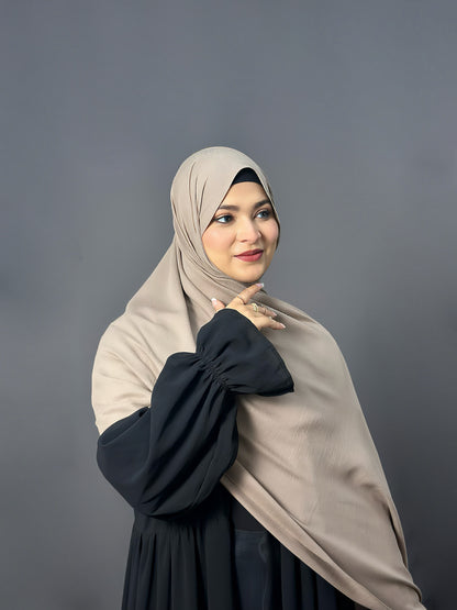 MODAL HIJAB- KHAKI