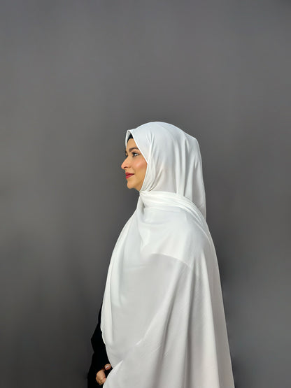 MODAL HIJAB- WHITE