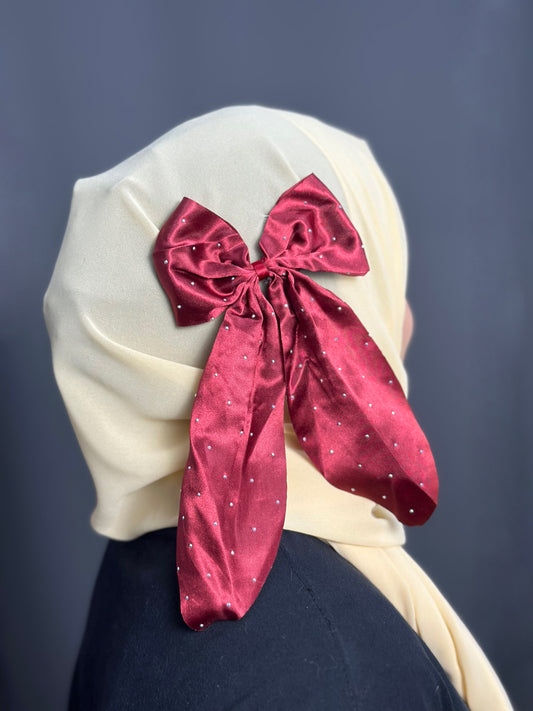 BOW DIAMOND CLIP